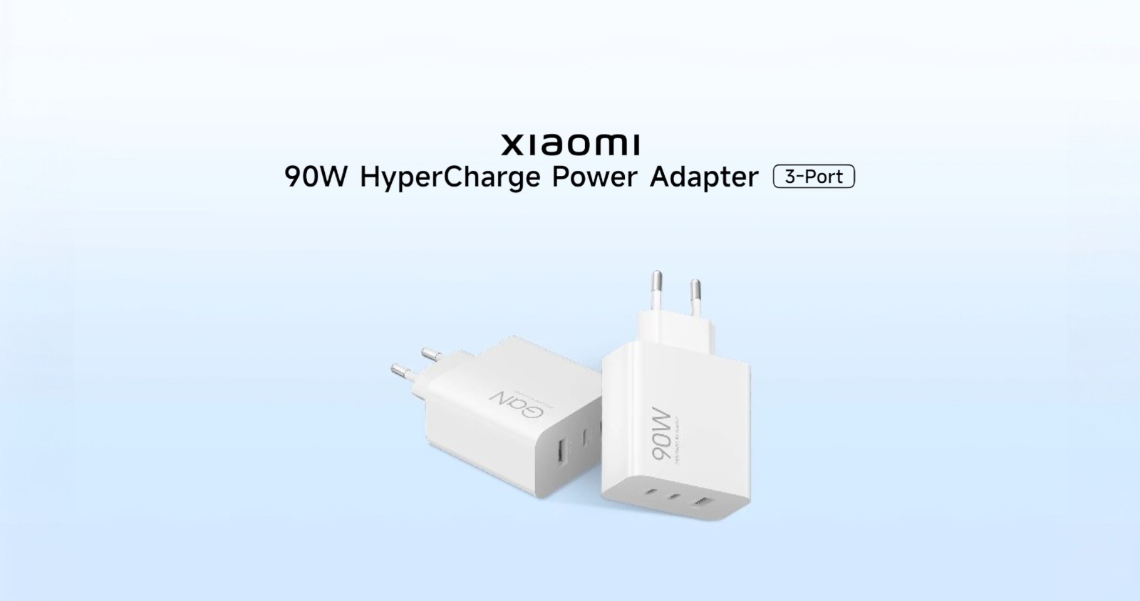Xiaomi 90W HyperCharge Power Adapter 3-Port -main