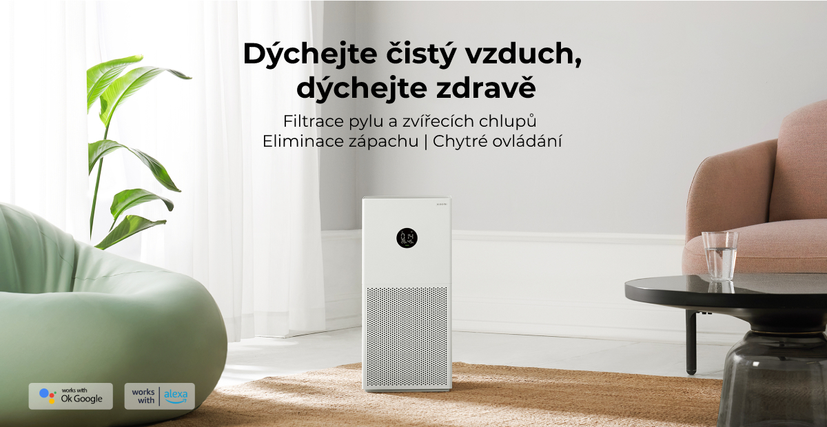 Smart Air Purifier 4 Lite Čistý vzduch